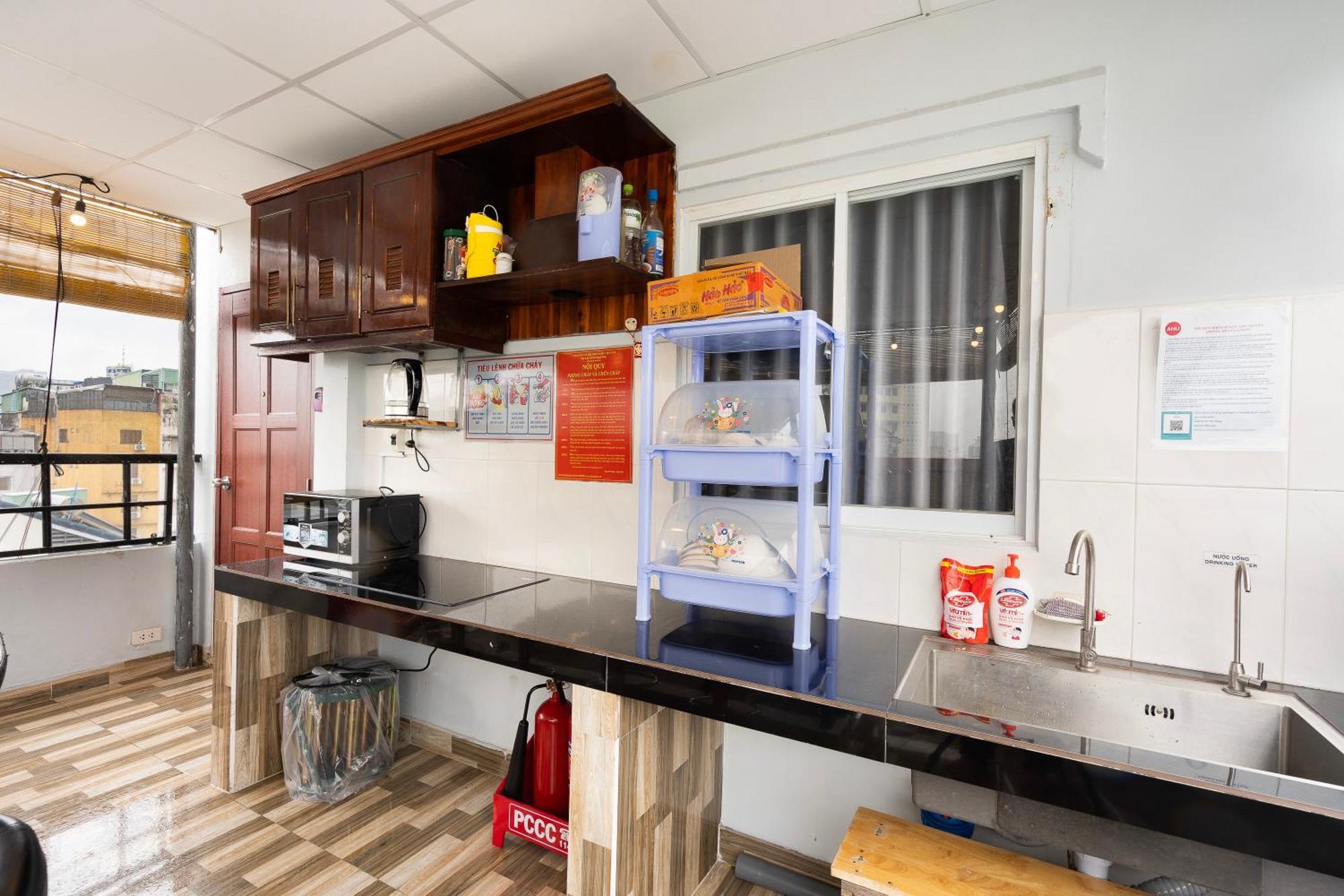 Ahu Hotel & Apartment โฮจิมินห์ซิตี้ ภายนอก รูปภาพ